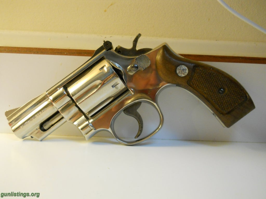 Pistols SMITH AND WESSON MODEL 194 2.5BL NICKEL