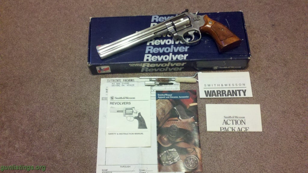 s&w 686 8 inch barrel
