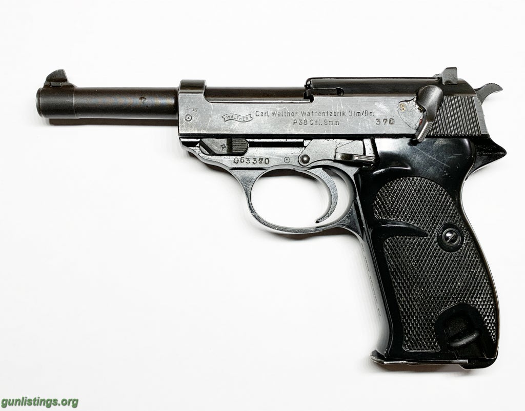 Pistols Walther P38; Post War