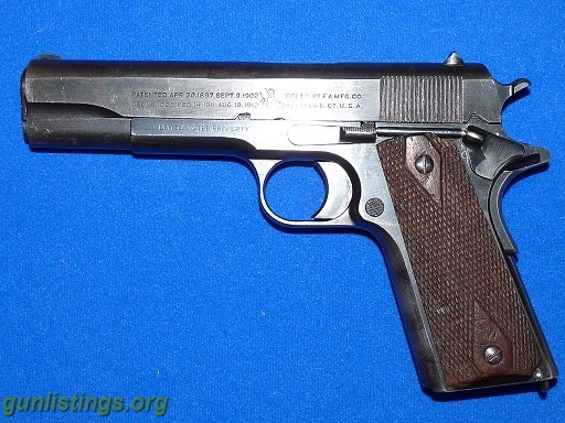 Pistols WWI 1911