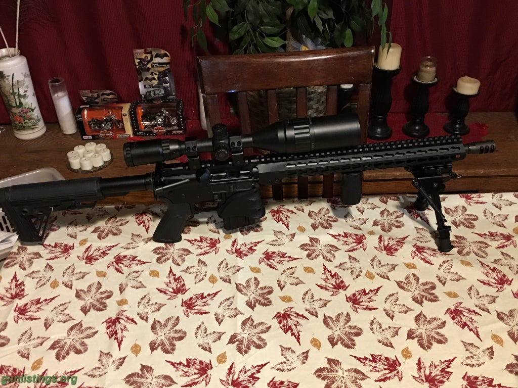 Rifles .450-bushmaster -AR-15 - With Lots Of Xtras