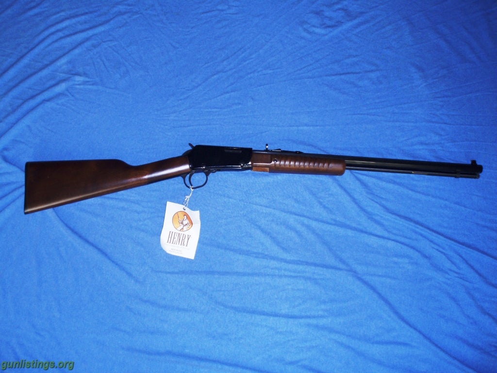 Rifles 22 Magnum HENRY Pump Action Rifle