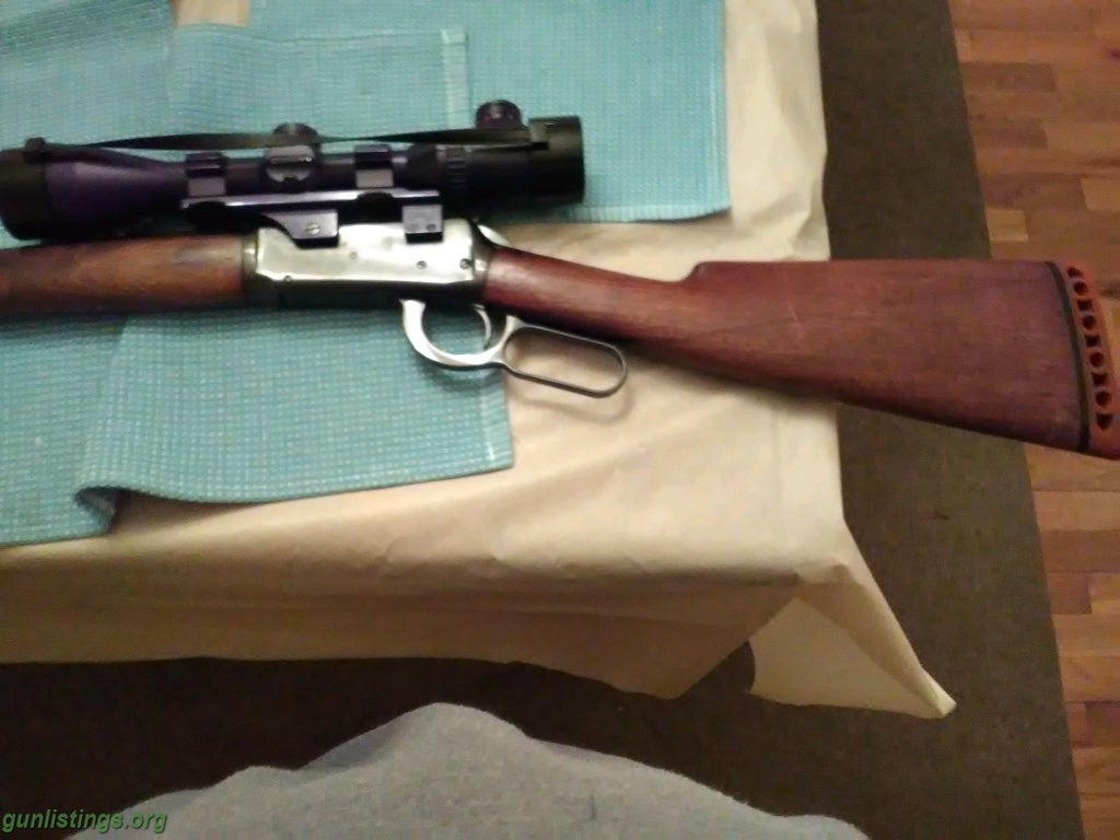 Rifles 32 Special Winchester Rifle W/scople 3 By 9