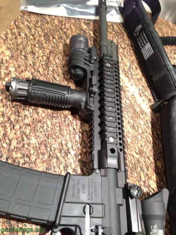 Rifles Barrett Rec 7 5.56 W/EXTRA'S!