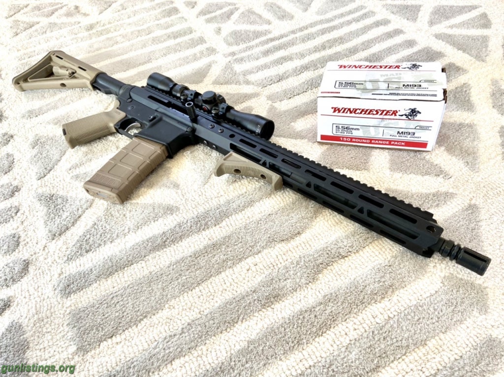 Rifles Brand New AR15 With 150 Rounds Of Ammo