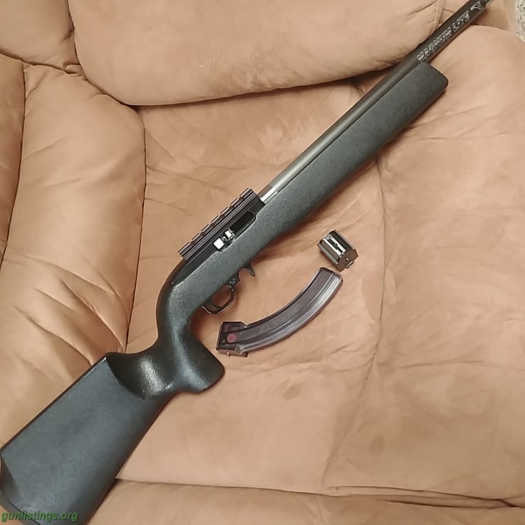 Rifles Custom Ruger 10-22 With Extras.