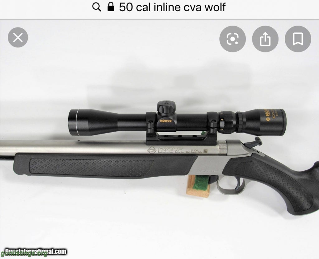 Rifles CVA WOLF