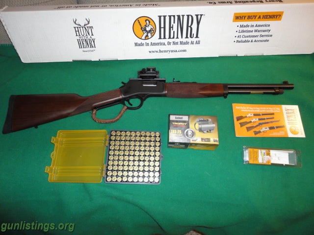 Rifles Henry Big Boy Steel 45 Colt NIB