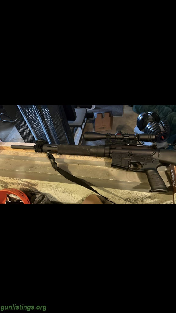 Rifles Mossberg AR-15   MMR 556 Hunter/ Open To Trades