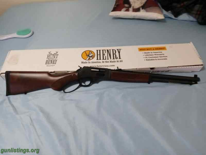 Rifles NIB Henry 45-70 H010G Side Gate.