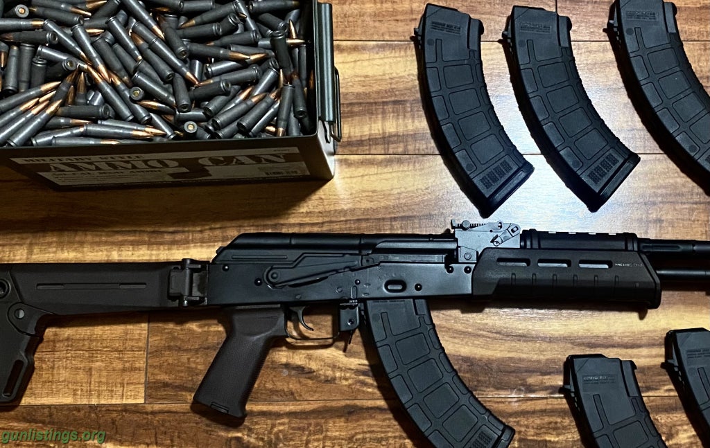 Rifles PSA Ak47 With Ammo And Magazines
