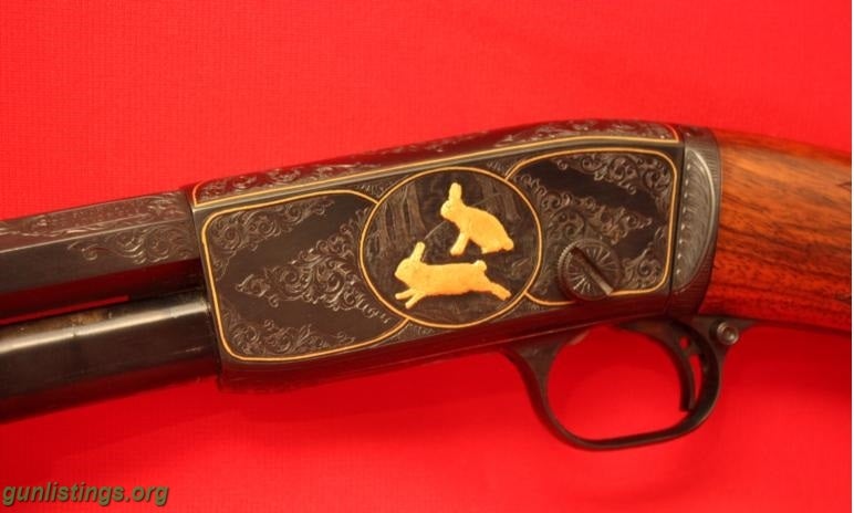 Rifles Remington Model 12 With F Grade Engraving
