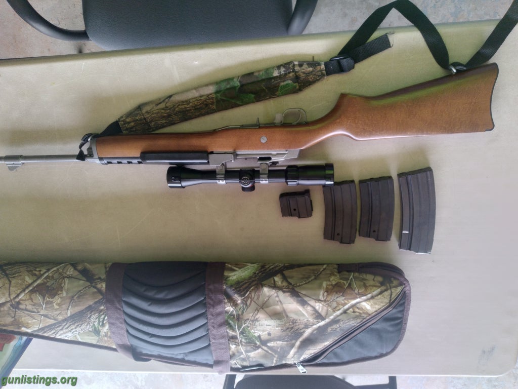 Gunlistings rifles ruger mini 14 ranch rifle stainless