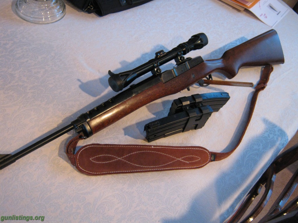 Rifles RUGER RANCH MINI 14 WOOD NICE,EXTRAS