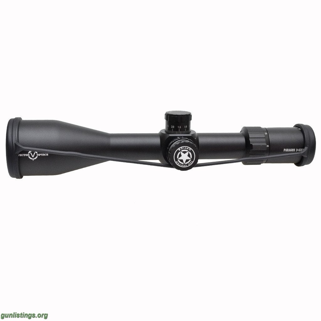 Gunlistings.org - Rifles Tac Vector Optics Paragon 3-15x50 Rifle Scope