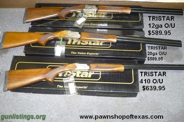 Shotguns OVER&UNDER 12GA 20GA 410