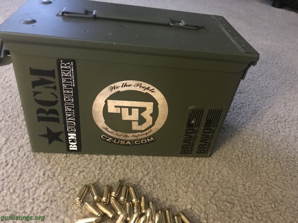 Ammo 500rds S&B Factory 9mm
