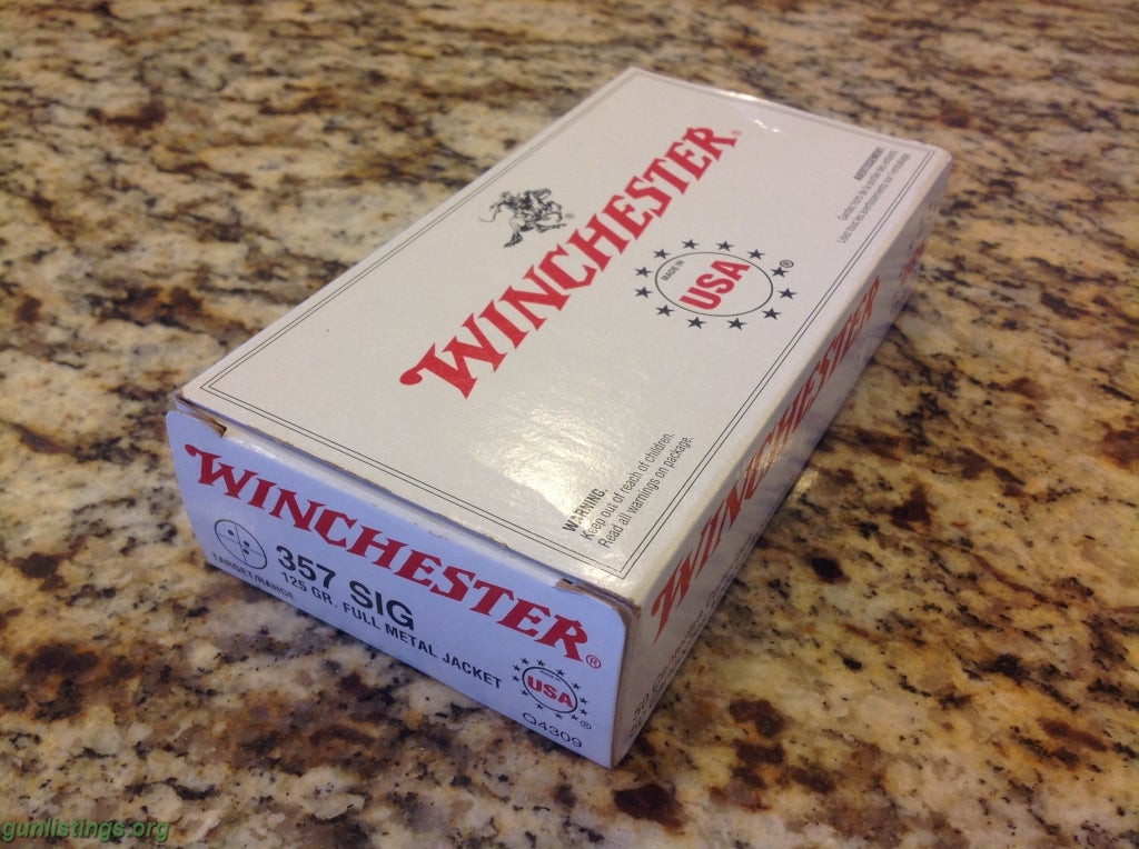Gunlistings ammo ammo 9mm 357 sig 7 62x54