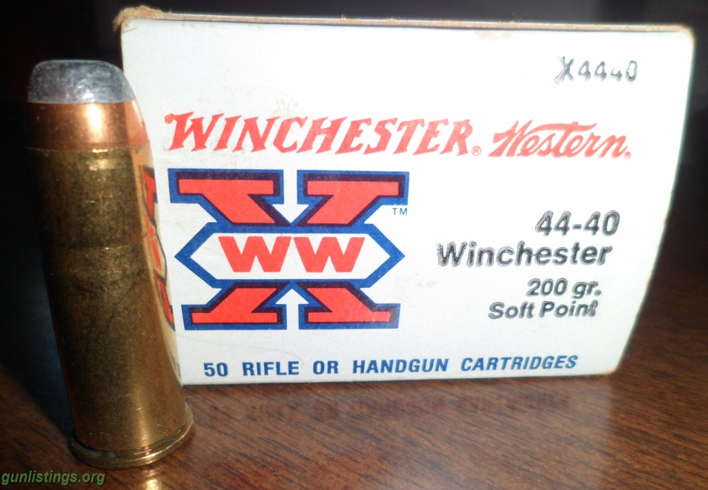 Ammo Winchester Western 44-40 Ammo