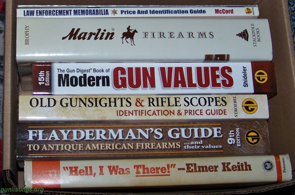 Misc Firearms Auction Catalogs & Book Collection