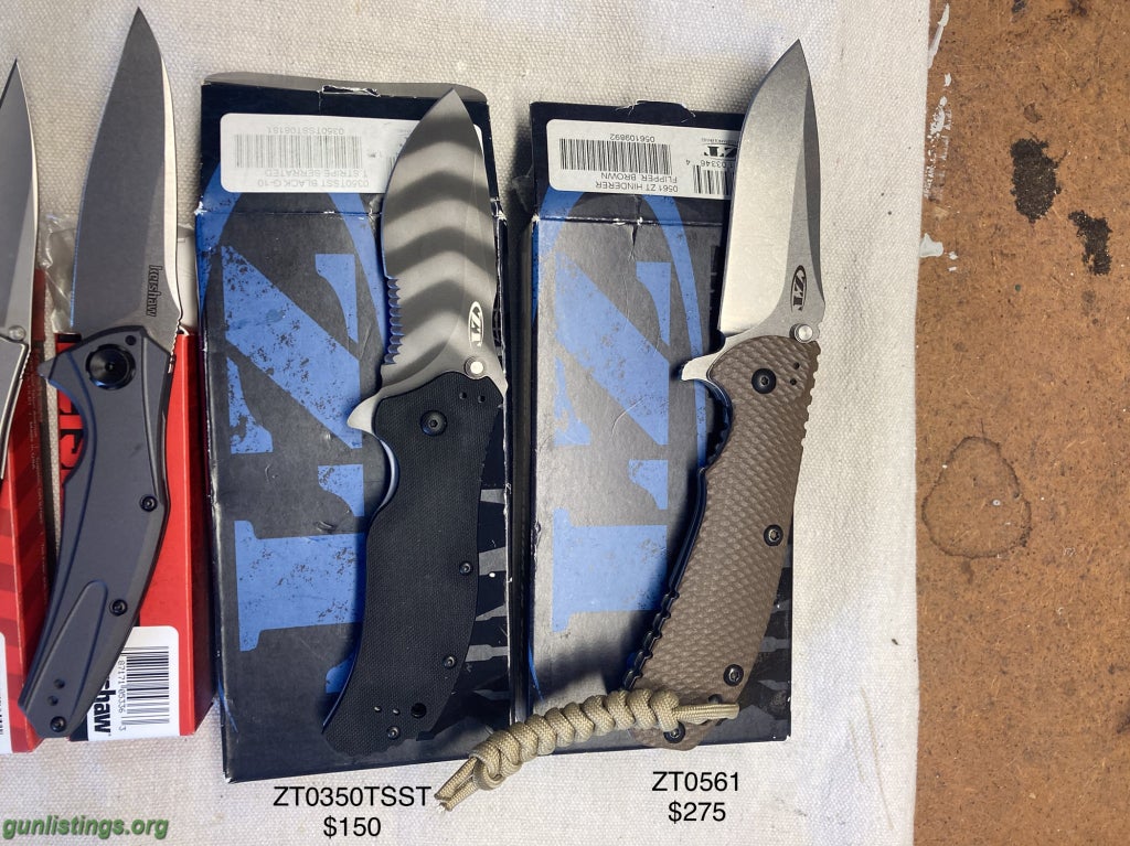 Misc Folding Knives Zero Tolerance & Kershaw