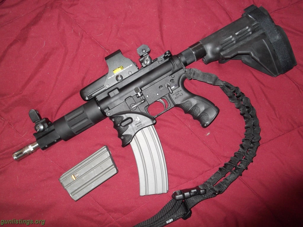 ar pistols with brace