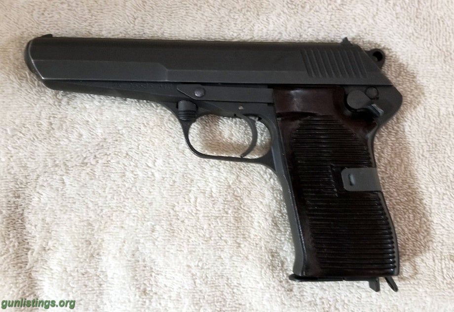 Gunlistings pistols cz 52 semi auto pistol 7 62x25