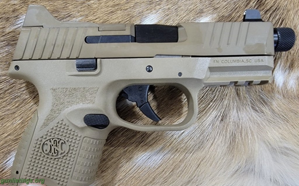 Pistols FN 509 Compact Tactical, 9mm FDE W/3 Magazines