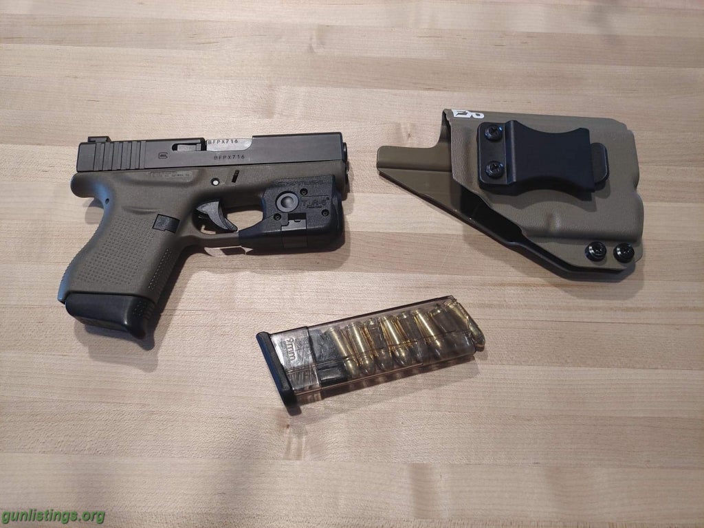 Pistols Glock 43 With Accessories*** Updated Post