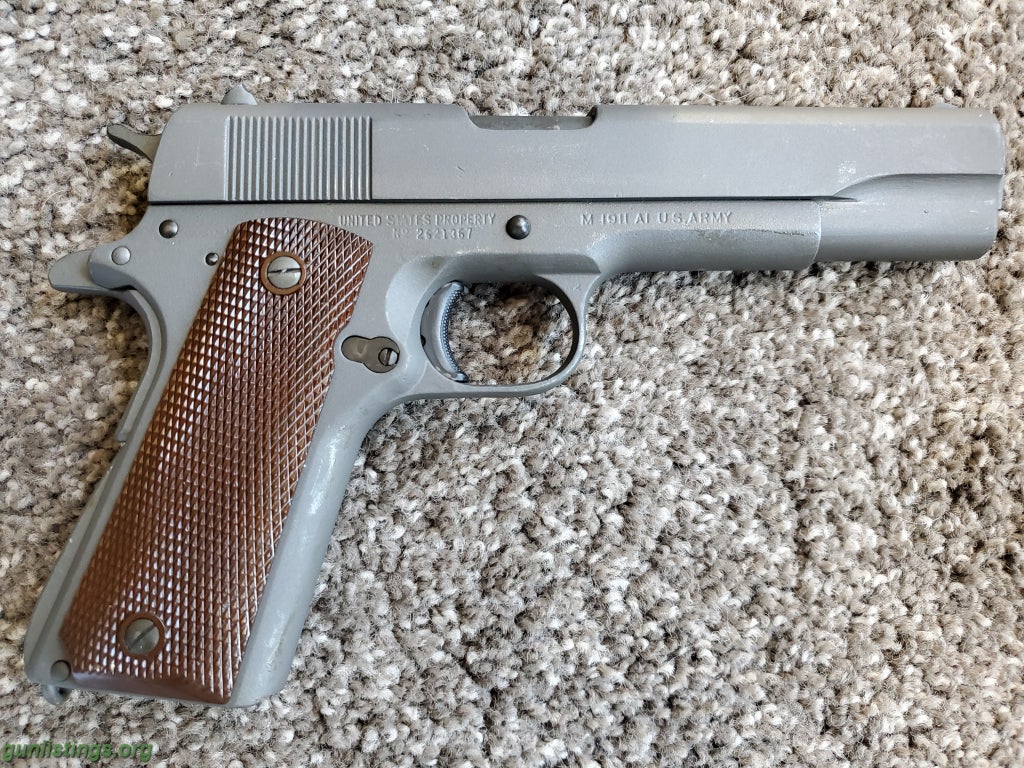 Pistols Ithaca 1911a1 WWII