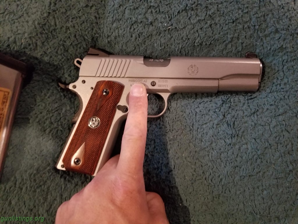 Pistols Ruger Sr1911 .45 ACP