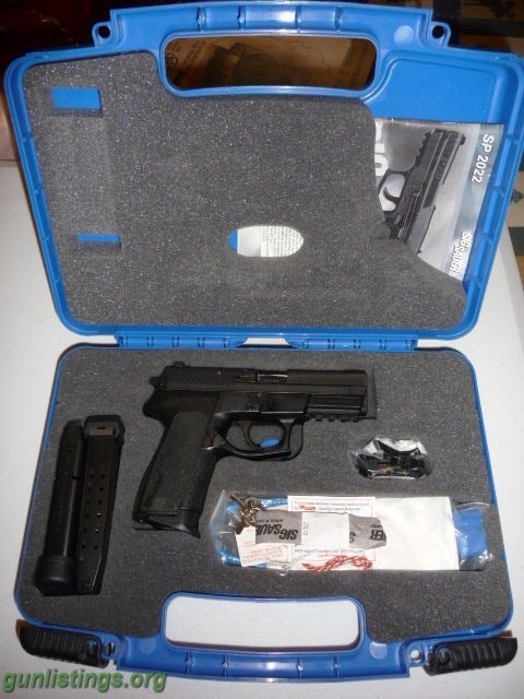 Pistols SIG 9mm SP2022 WITH AMMO