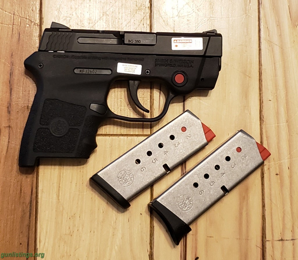 Pistols Smith&Wesson Bodyguard .380