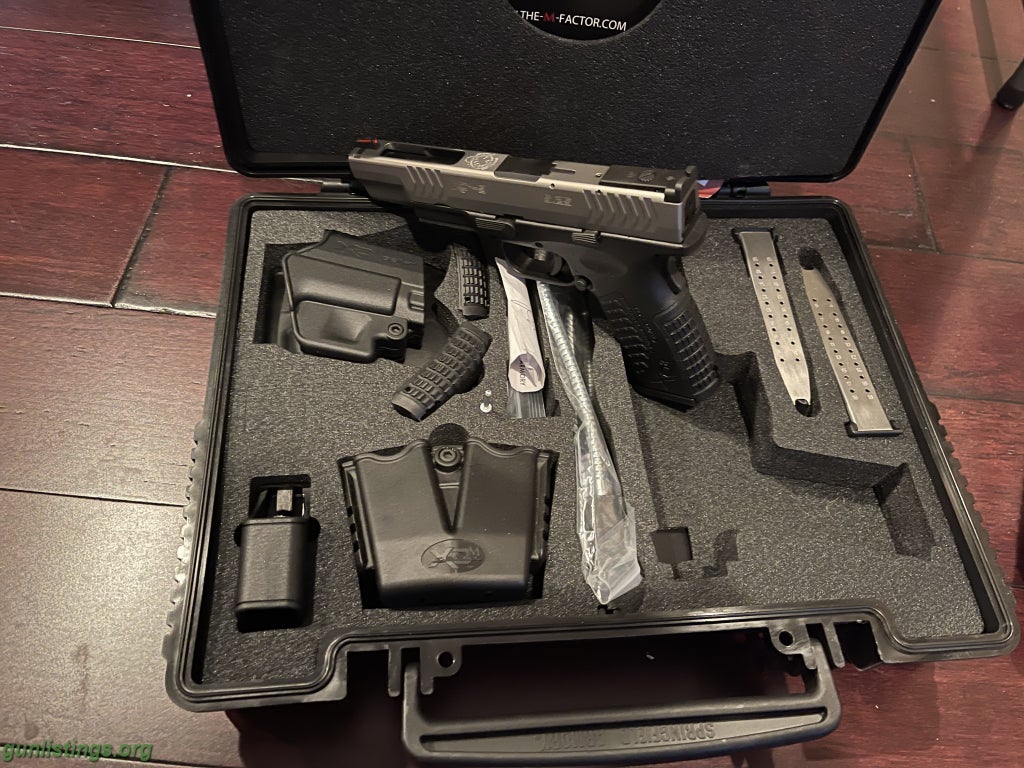 Pistols Springfield XDM 5.25 Competition 9mm Bitone