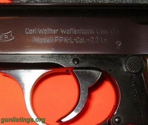 Pistols Walther RARE 1968 PPK