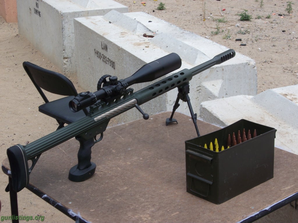 Gunlistings.org - Rifles Anzio 50 BMG Take Down Competition.