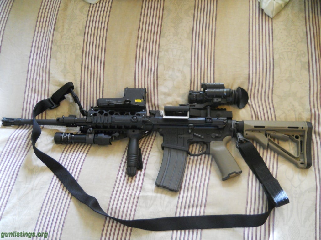 Gunlistings.org - Rifles ARES Defense BELT FED AR CUSTOM Rifle.