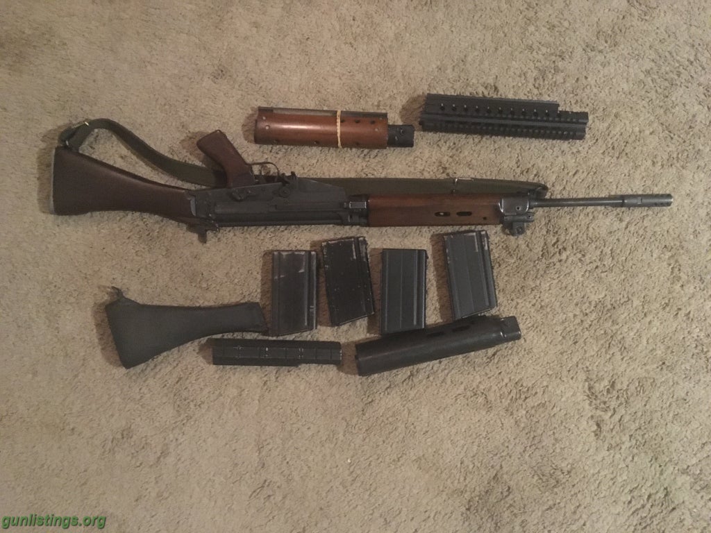 Rifles FAL L1A1 Imbel Receiver With Extras