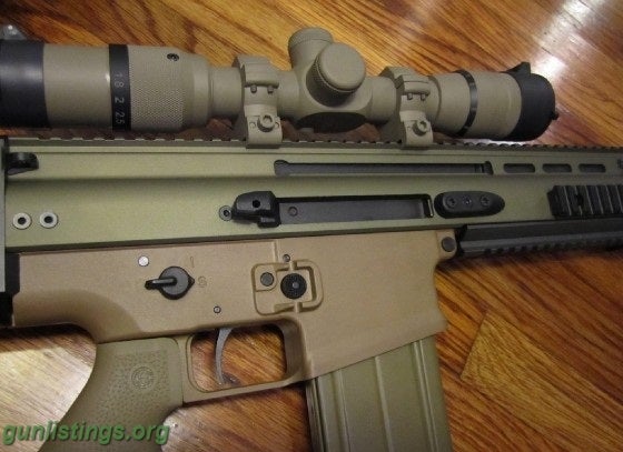 Rifles FN SCAR 17S Sniper Support Rifle W/US Optics SN3