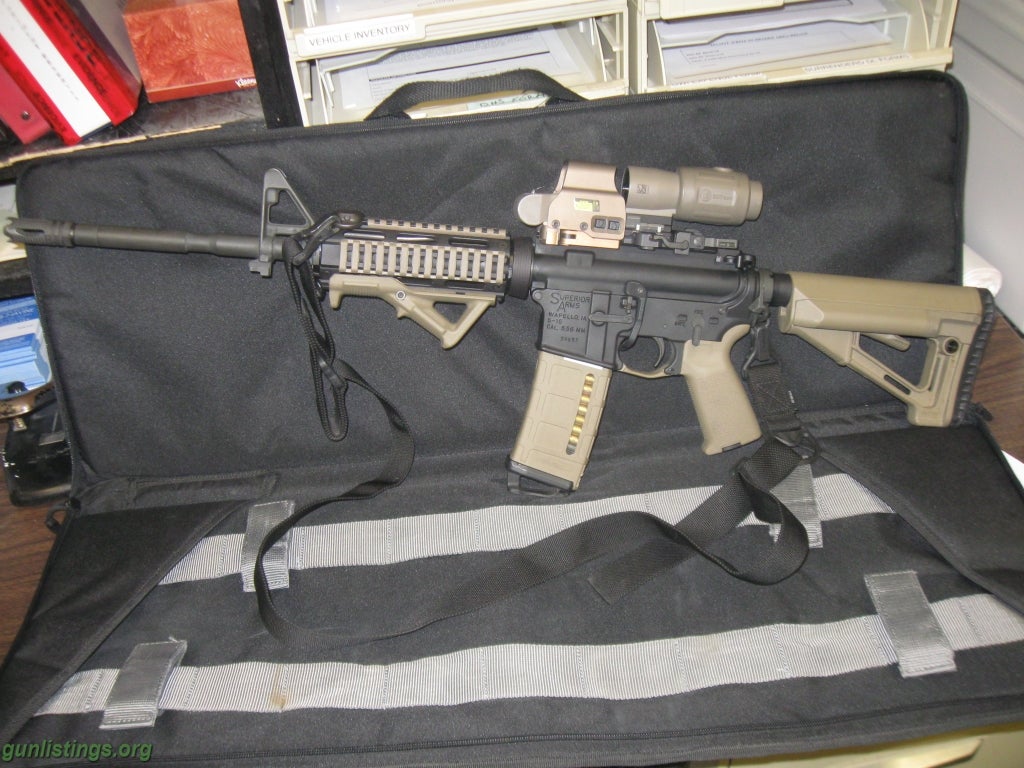 Rifles Hbar M4 W Accessories