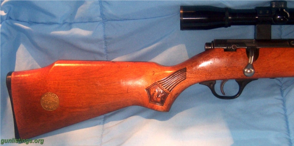 Rifles Marlin.22 Cal.- 15N Single Shot Range Rifle