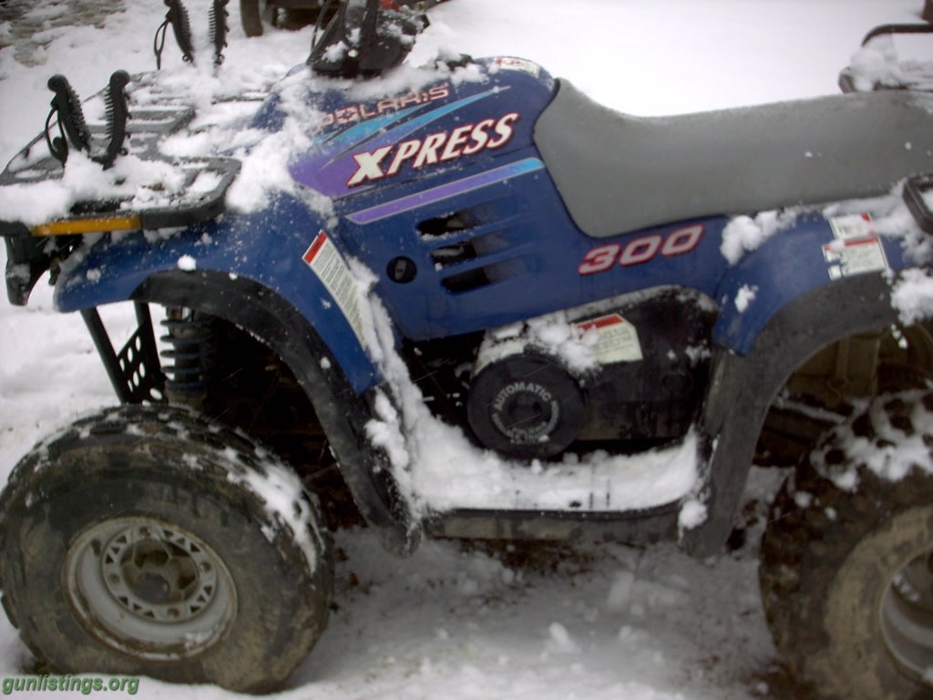 Rifles Polaris 300 Xpress Atv For Guns