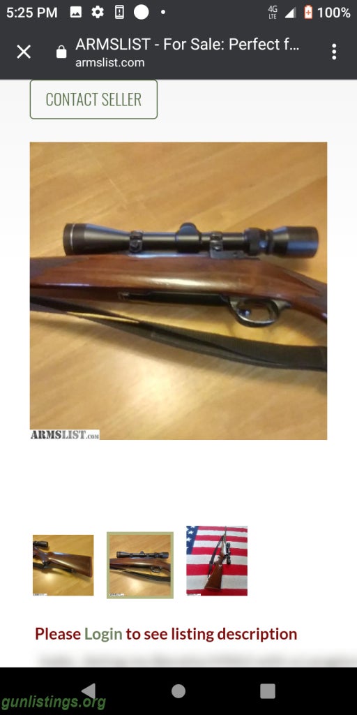 Rifles Ruger M-77