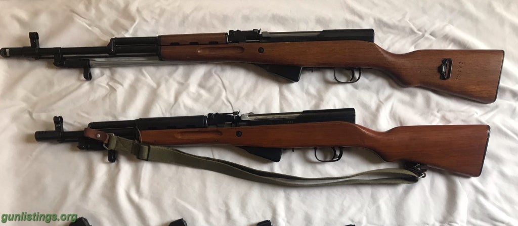 Rifles SKS 7.62x39 And SKS Paratrooper 7.62x39 Norinco Type 56