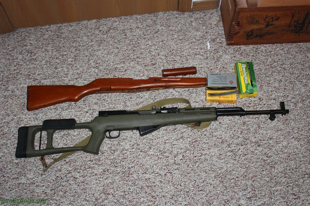 Rifles Sks With Dragunov Stock