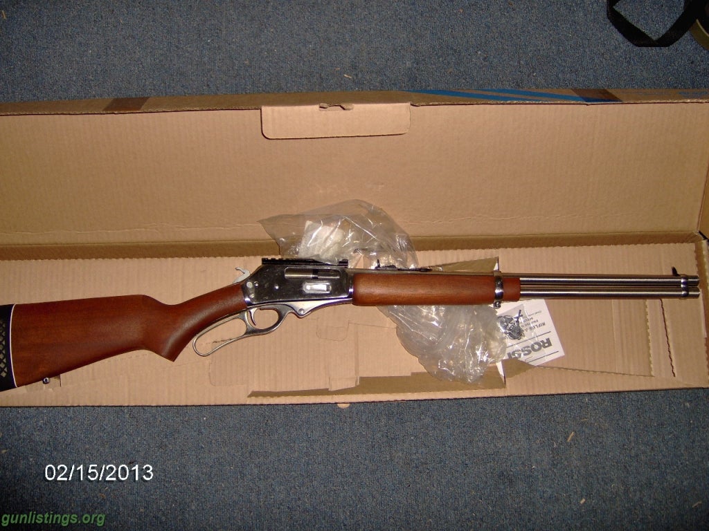 Shotguns Rossi Rio Grande 410 Lever Action Stailess.
