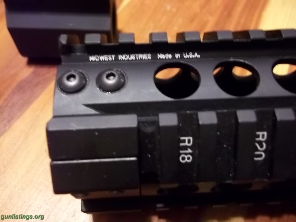 Gunlistings accessories midwest industries quad rail handguard