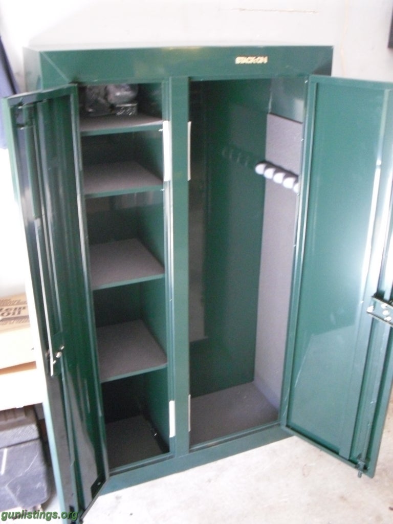 Gunlistings Org Accessories Stack On Double Door 10 Gun Cabinet