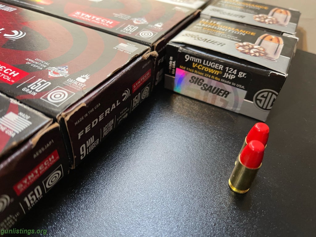 Ammo 9mm Ammo For Sale/Trade (JHP+)