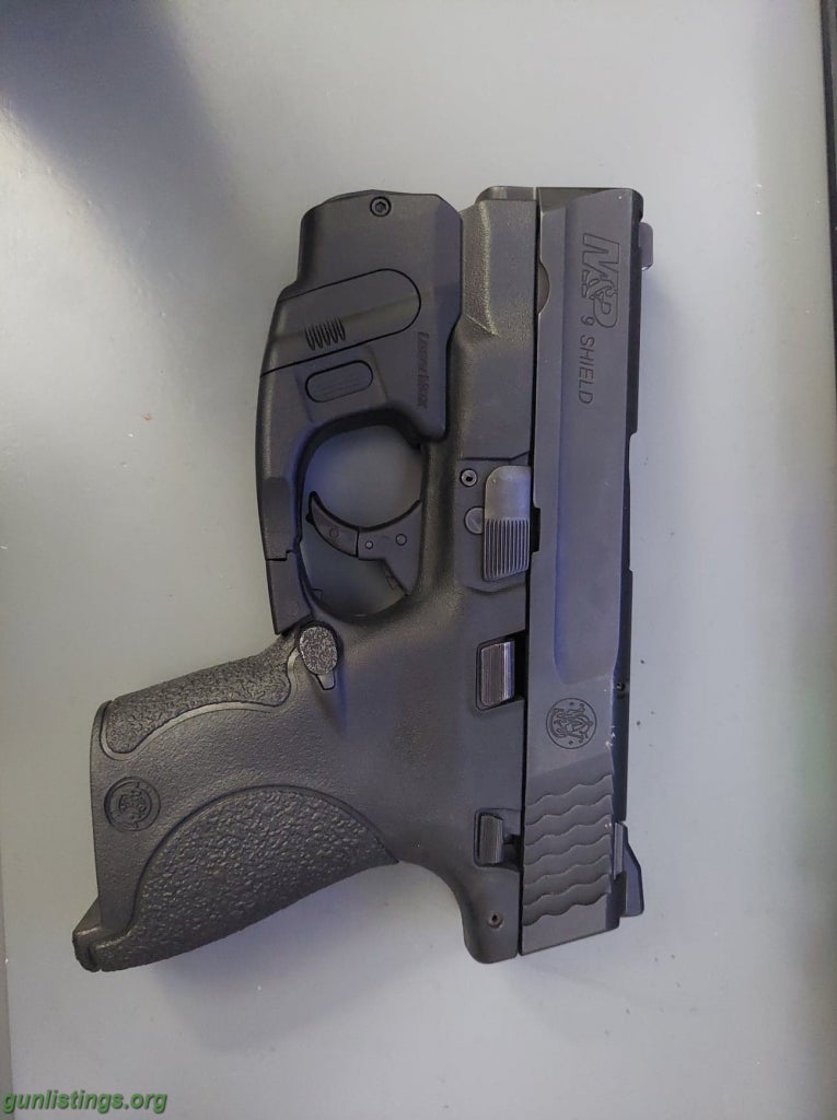 Pistols 9mm Shield With Lazer